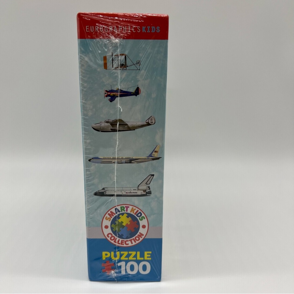 Eurographics Jigsaw Puzzle Airplanes Smart Kids Collection 100 Pieces NEW SEALED - Picture 5 of 6